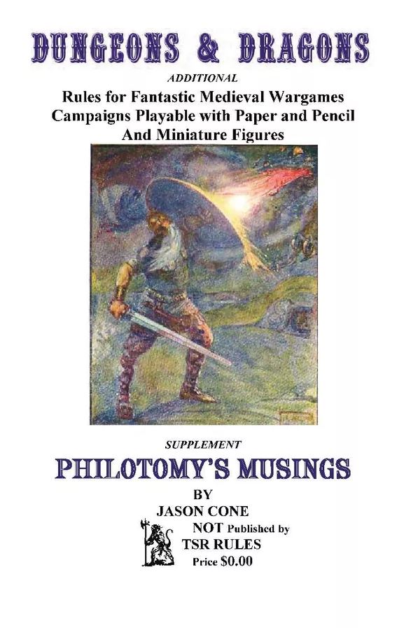 the cover of Philotomy's Musings